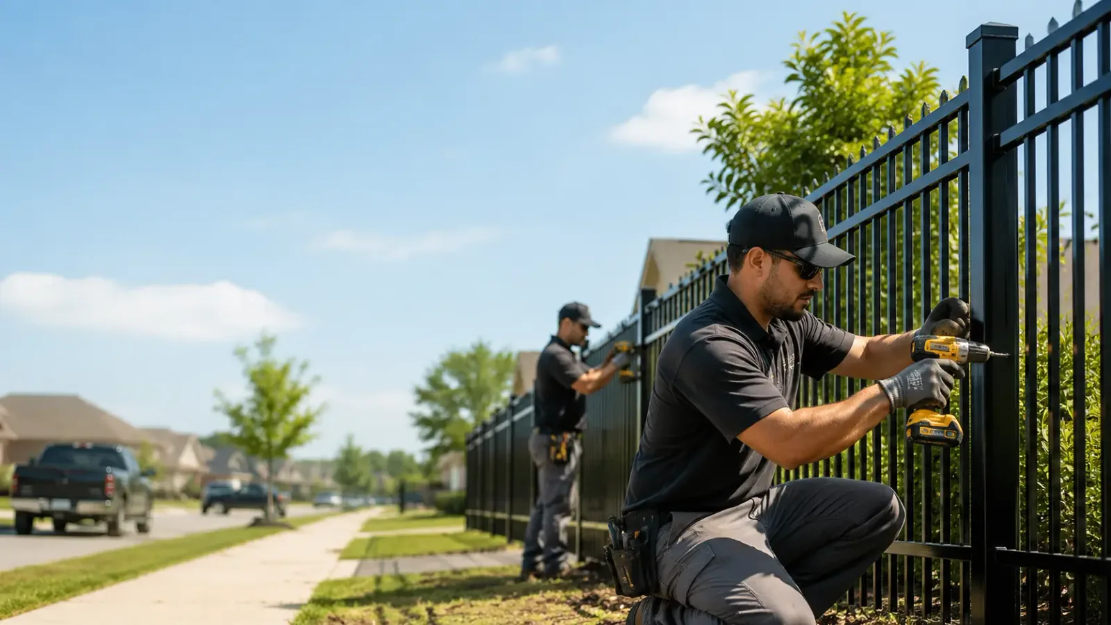 Metal Fence Installation in Seville, OH